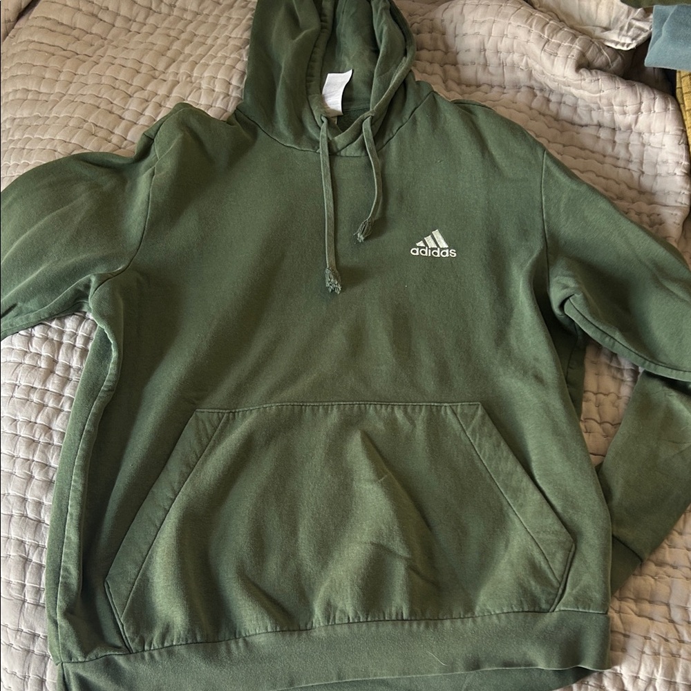 Adidas Men's Olive Hoodie